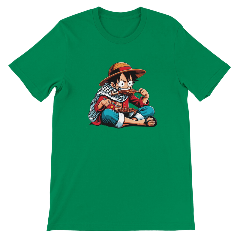 Luffy Eating Unisex Crewneck T-shirt