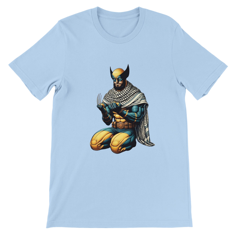 Wolverine W/Keffiyeh Premium Unisex Crewneck T-shirt