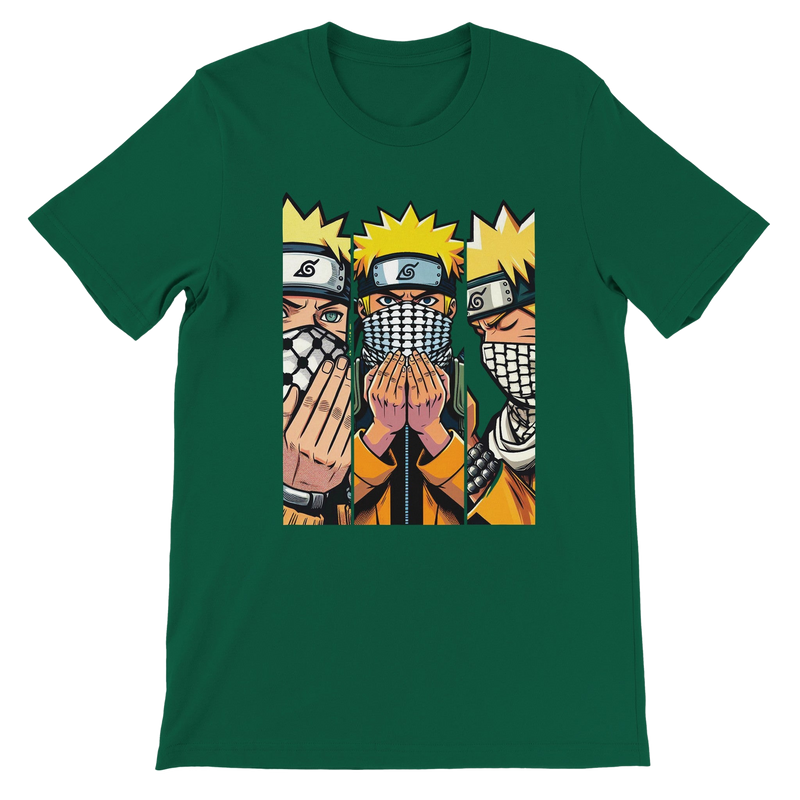 Naruto W/Keffiyeh Premium Unisex Crewneck T-shirt