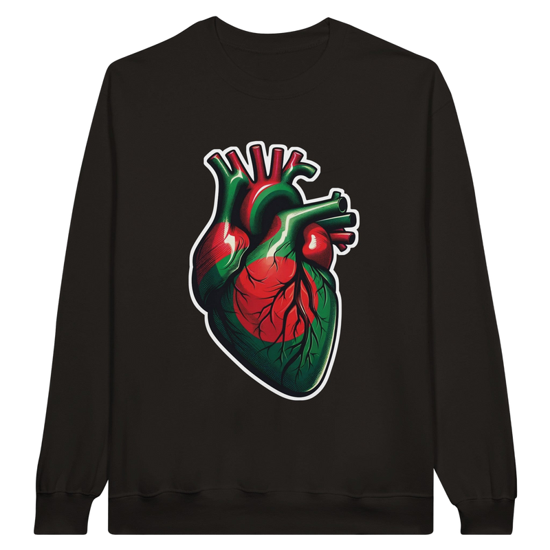 Bangladesh Heart Unisex Sweatshirt