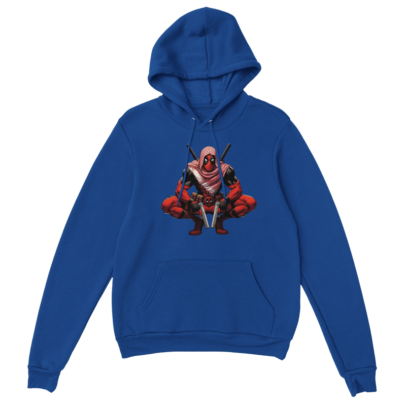 Deadpool w/ Keffiyeh Unisex Pullover Hoodie