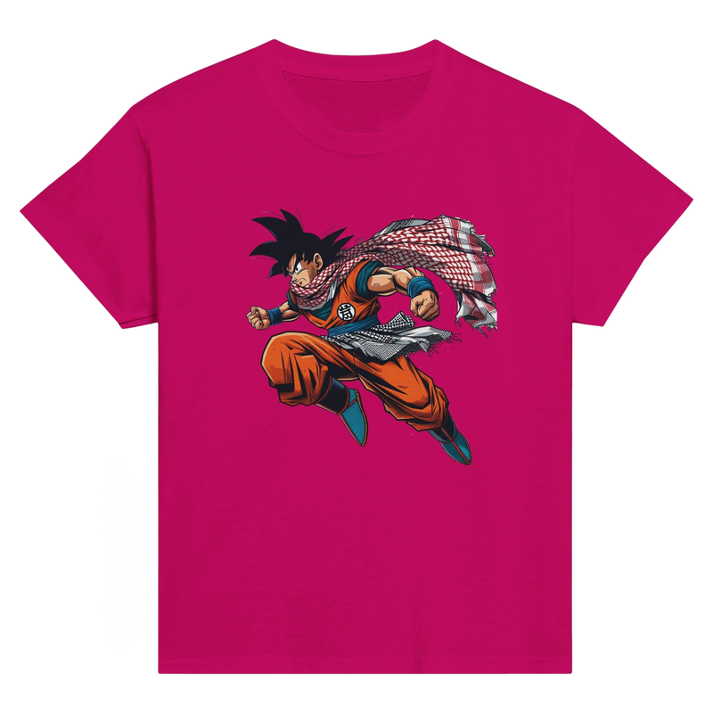 Goku W/Keffiyeh Kids Crewneck T-shirt