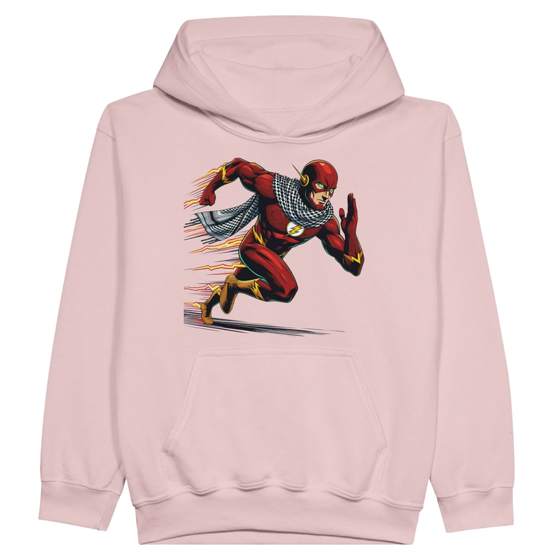 The Flash W Keffiyeh Kids Hoodie