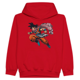 Goku W/Keffiyeh Kids Pullover Hoodie