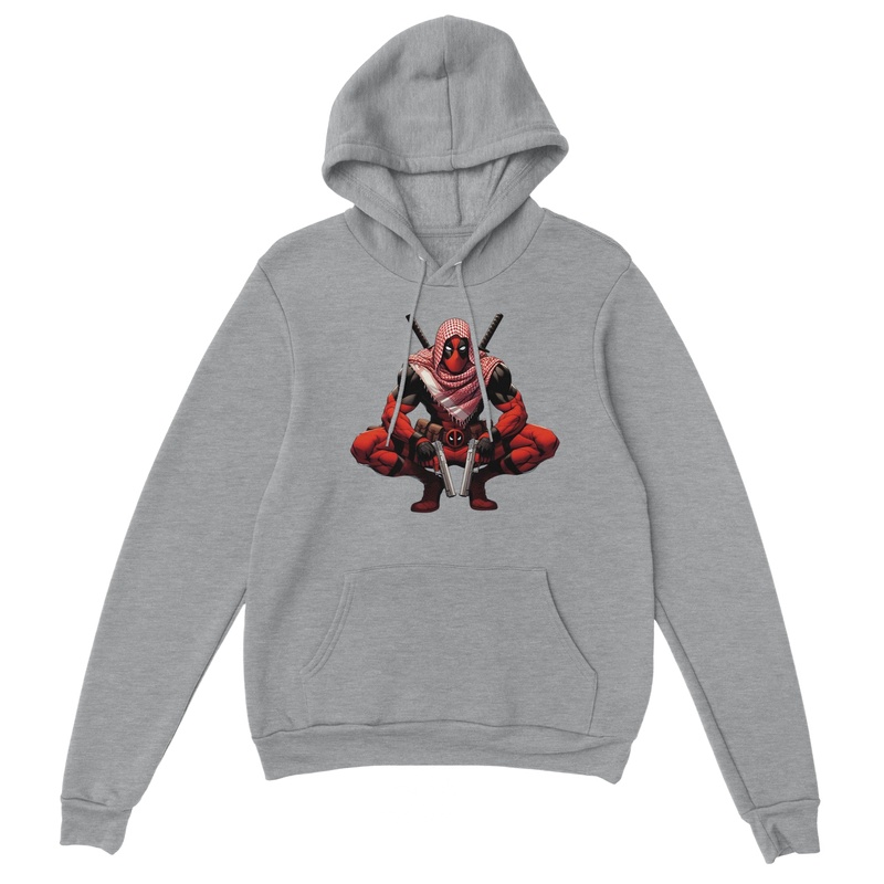 Deadpool w/ Keffiyeh Unisex Pullover Hoodie