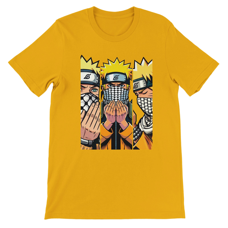 Naruto W/Keffiyeh Premium Unisex Crewneck T-shirt