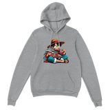 Luffy Eating Unisex Pullover Hoodie