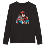 Luffy Eating Unisex Long Sleeve T-shirt