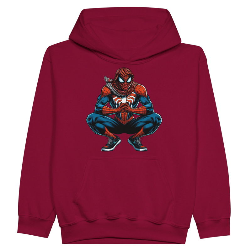 Spiderman Keffiyeh Suit Kids Pullover Hoodie