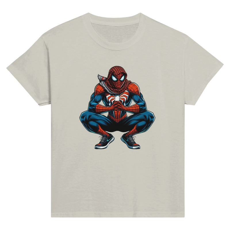 Spiderman Keffiyeh Suit Kids Crewneck T-shirt