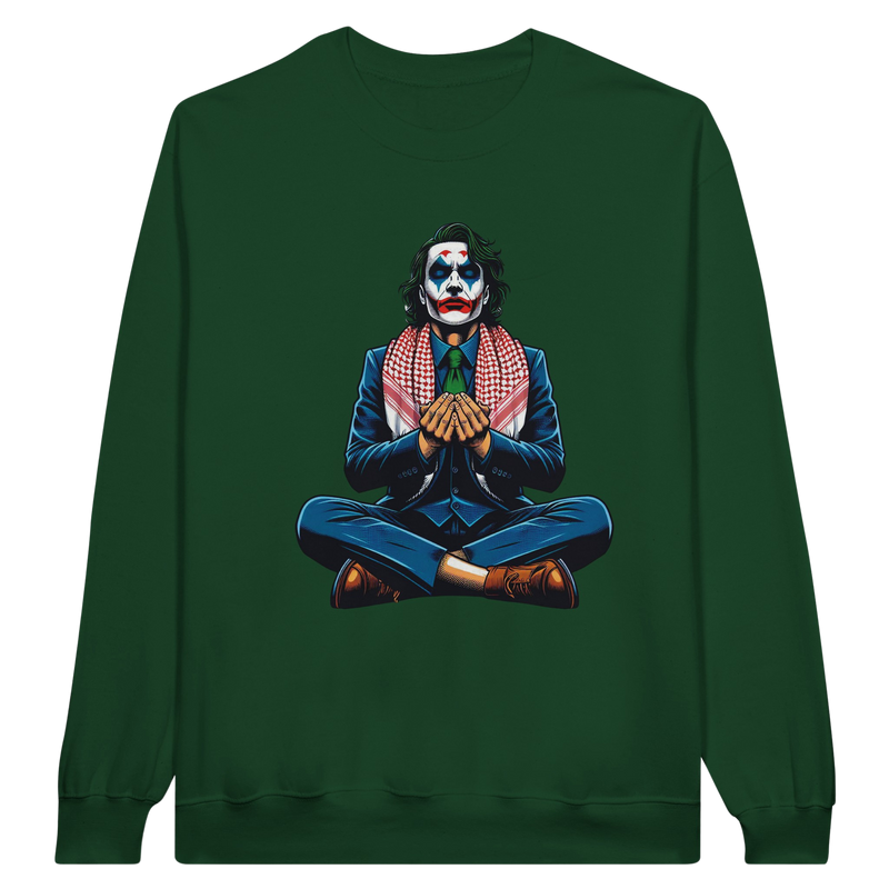 Joker W/Keffiyeh Unisex Sweatshirt