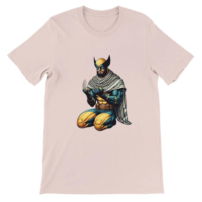 Wolverine W/Keffiyeh Premium Unisex Crewneck T-shirt