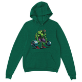 Hulk W/Kufi Deadlifting Premium Unisex Pullover Hoodie