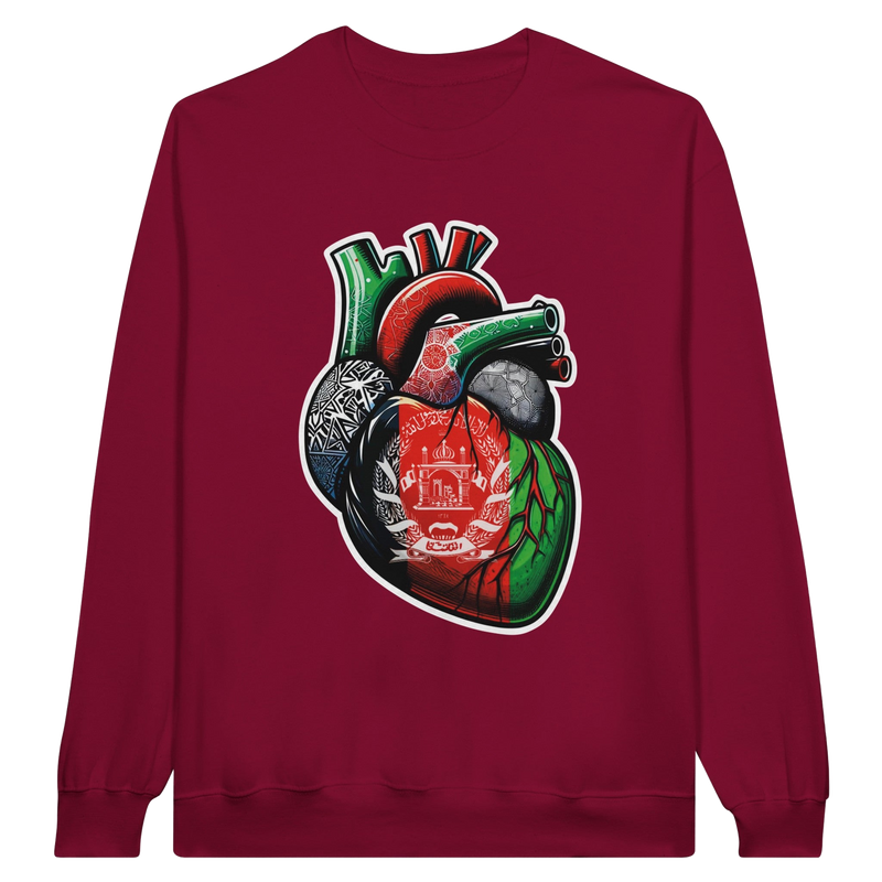 Afghanistan Heart Unisex Sweatshirt