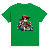 Luffy Eating Kids T-shirt