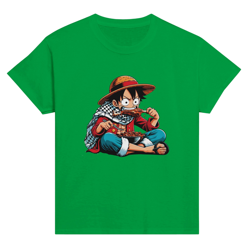 Luffy Eating Kids T-shirt