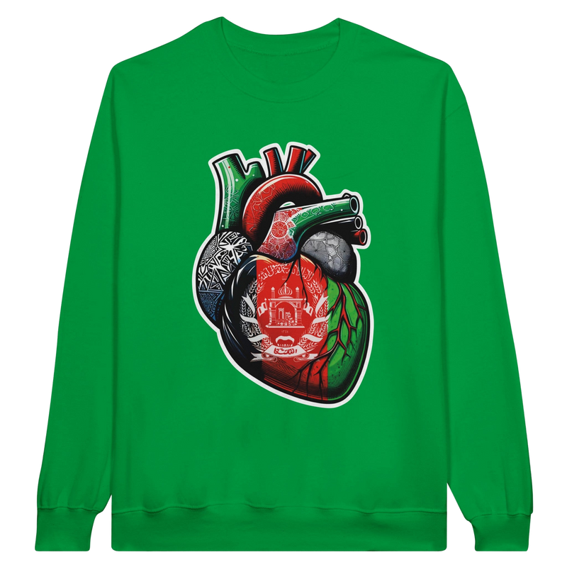 Afghanistan Heart Unisex Sweatshirt