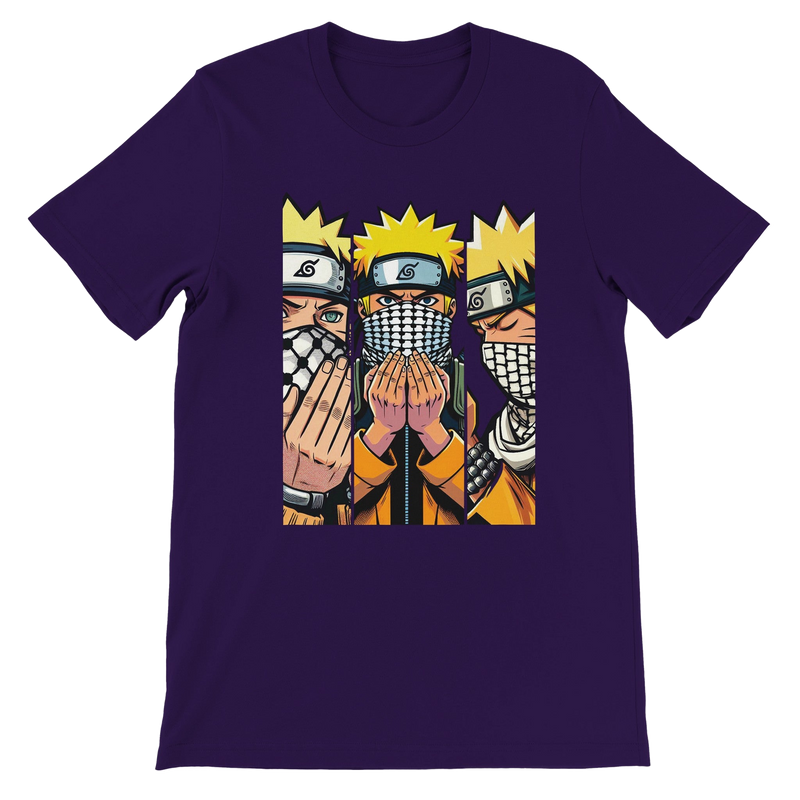 Naruto W/Keffiyeh Premium Unisex Crewneck T-shirt