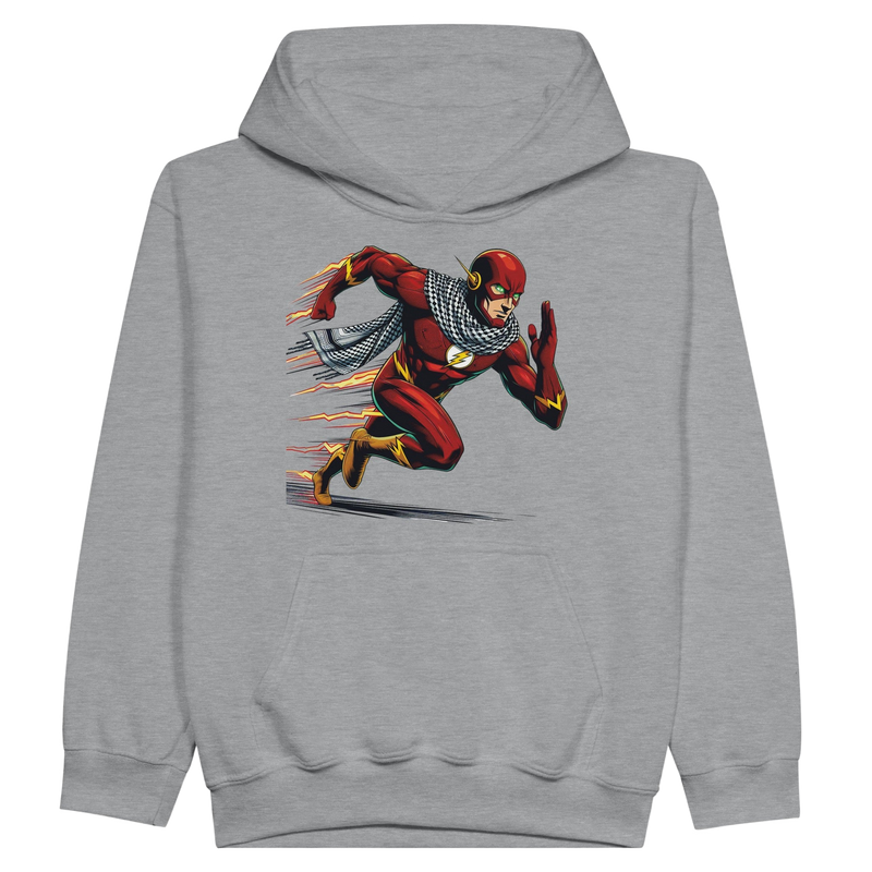 The Flash W/ Keffiyeh Kids Hoodie