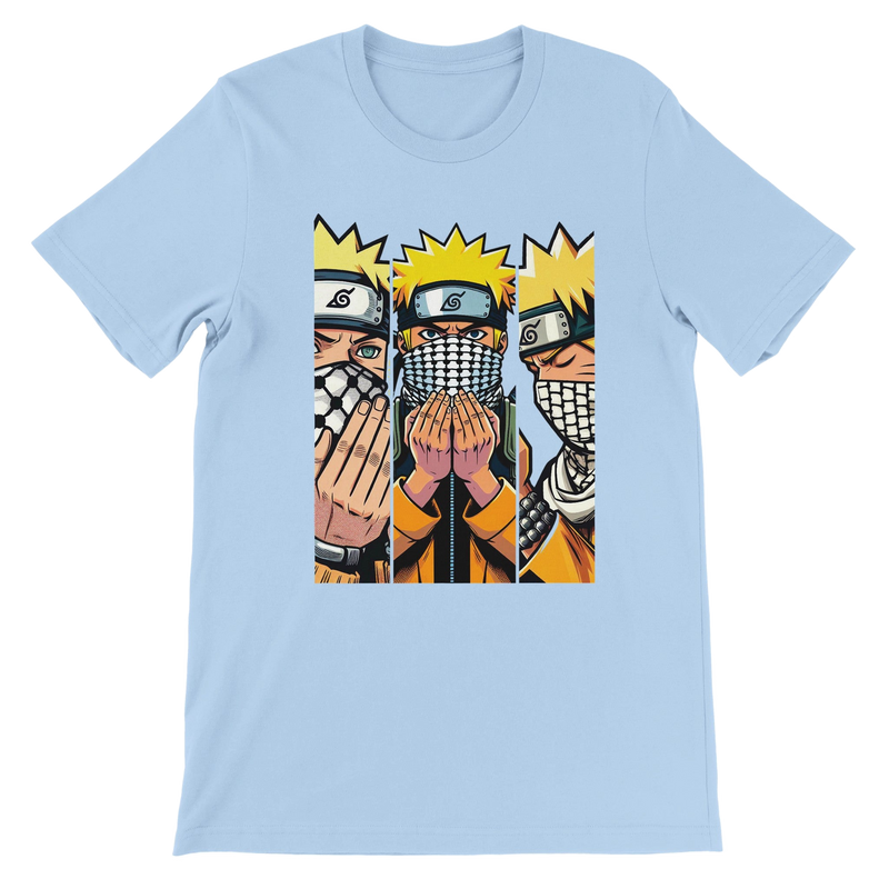 Naruto W/Keffiyeh Premium Unisex Crewneck T-shirt