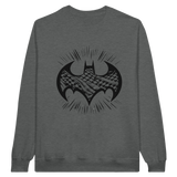 Batman Symbol W/Keffiyeh Crewneck Sweatshirt