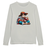 Luffy Eating Unisex Long Sleeve T-shirt