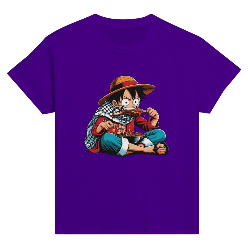 Luffy Eating Kids T-shirt