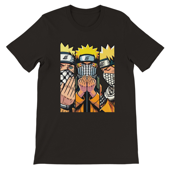 Naruto W/Keffiyeh Premium Unisex Crewneck T-shirt