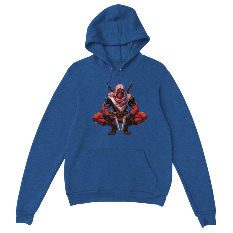 Deadpool w/ Keffiyeh Unisex Pullover Hoodie