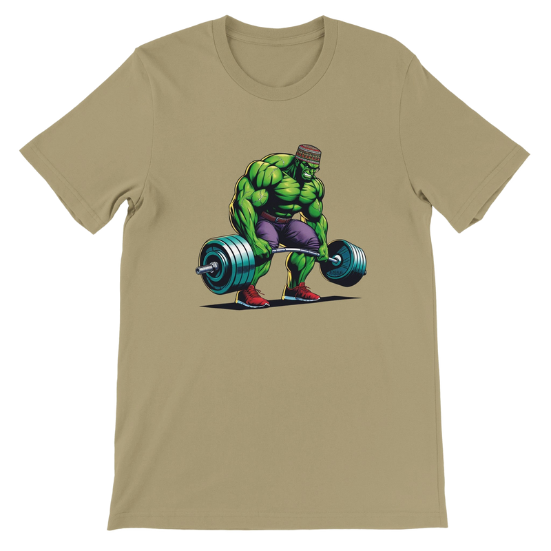 Hulk W/ Kufi Deadlifting Unisex T-shirt