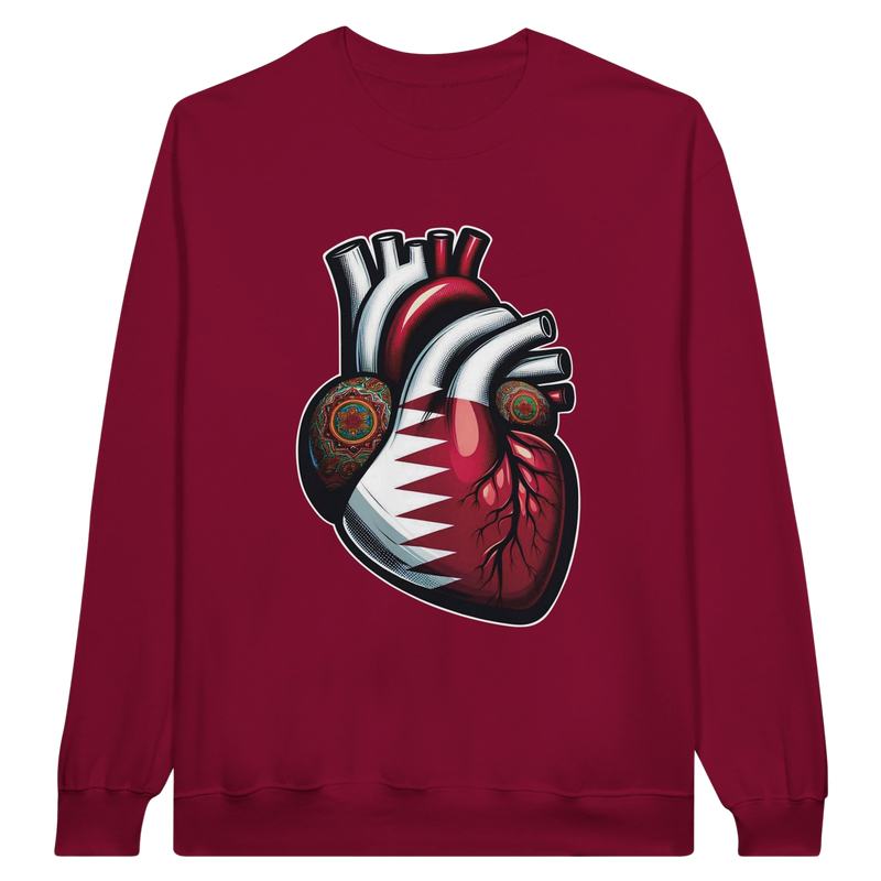 Qatar Heart Unisex Sweatshirt