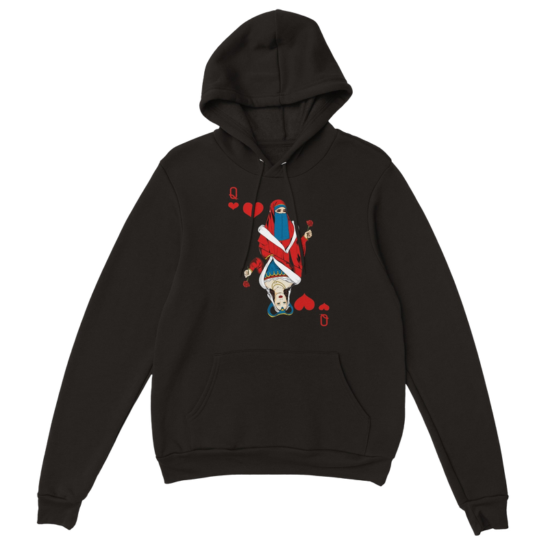 Queen Of Hearts Premium Unisex Hoodie