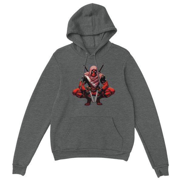 Deadpool w/ Keffiyeh Unisex Pullover Hoodie