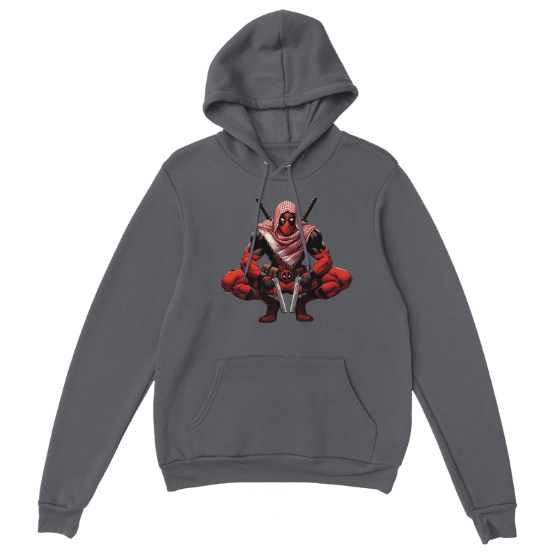 Deadpool w/ Keffiyeh Unisex Pullover Hoodie