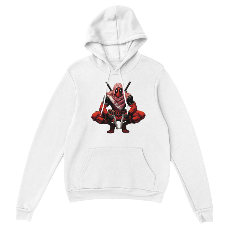 Deadpool w/ Keffiyeh Unisex Pullover Hoodie