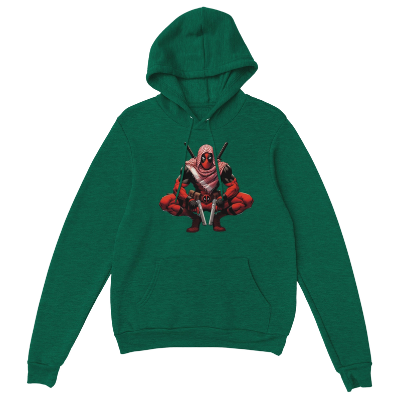 Deadpool w/ Keffiyeh Unisex Pullover Hoodie