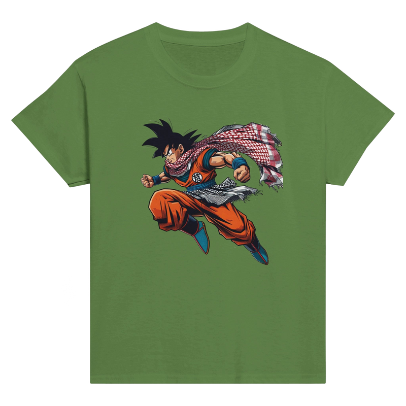 Goku W/Keffiyeh Kids Crewneck T-shirt