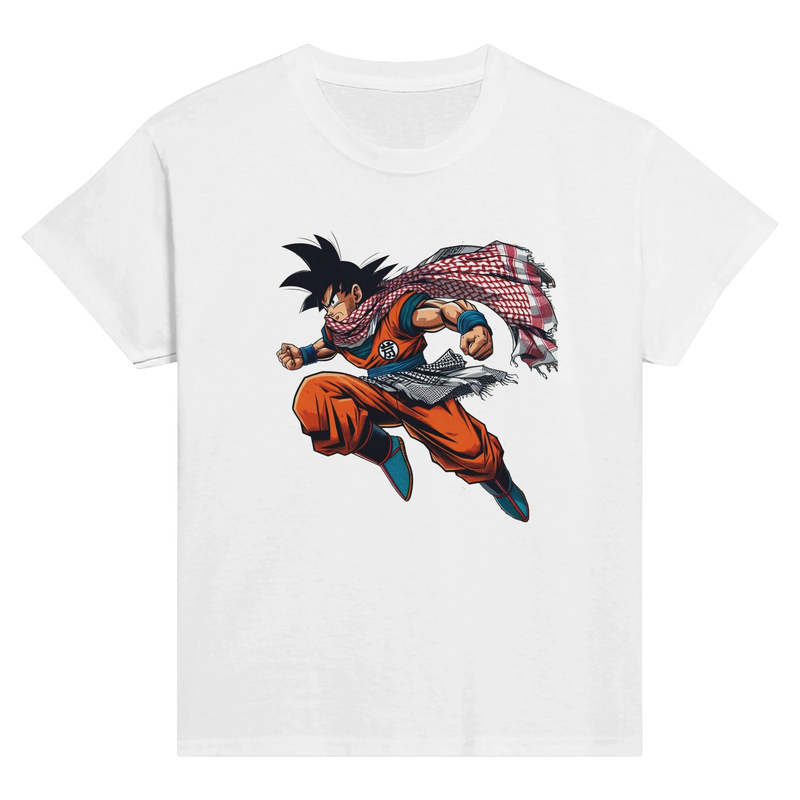 Goku W/Keffiyeh Kids Crewneck T-shirt