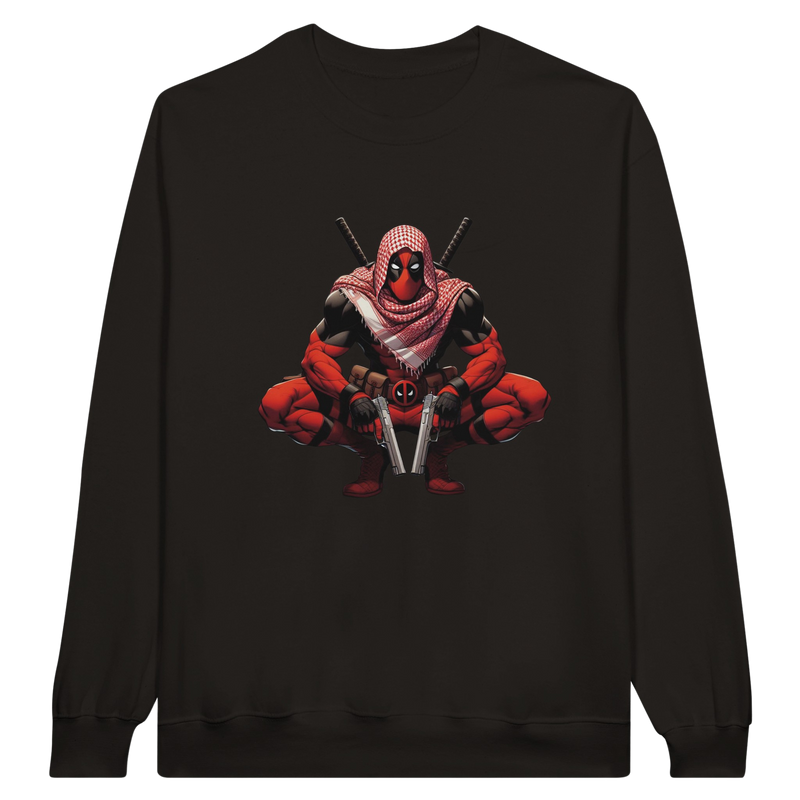 Deadpool w/ Keffiyeh Unisex Sweatshirt