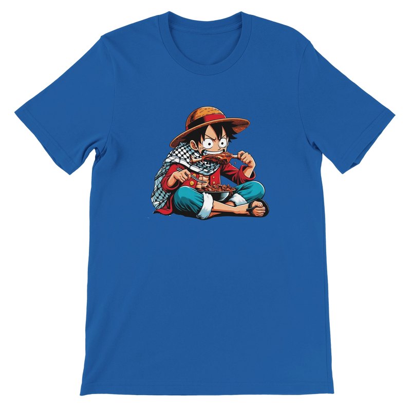 Luffy Eating Unisex Crewneck T-shirt