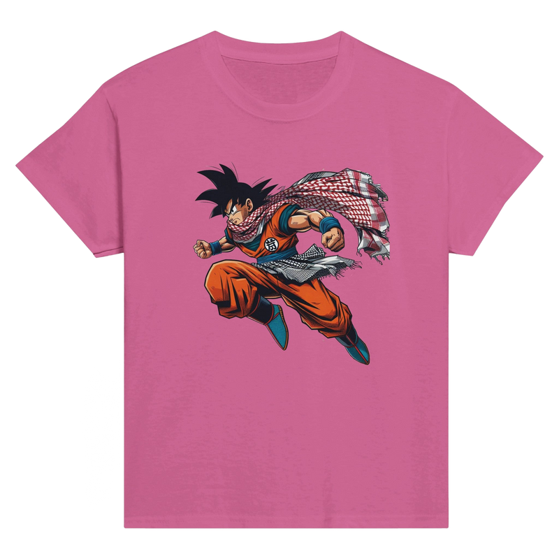 Goku W/Keffiyeh Kids Crewneck T-shirt