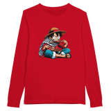 Luffy Eating Unisex Long Sleeve T-shirt