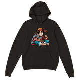 Luffy Eating Unisex Pullover Hoodie