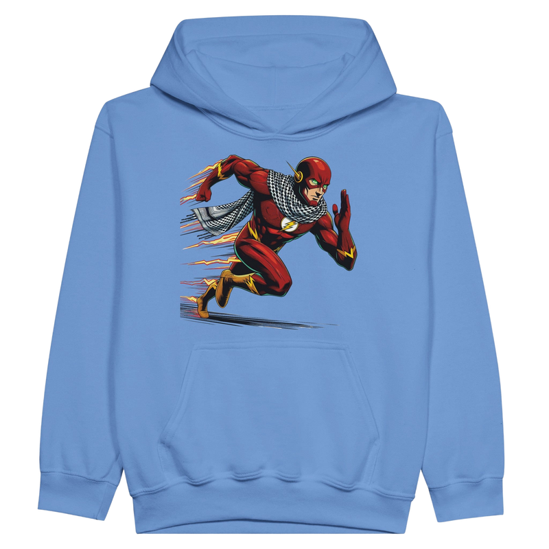 The Flash W/ Keffiyeh Kids Hoodie