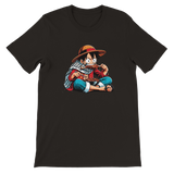 Luffy Eating Unisex Crewneck T-shirt