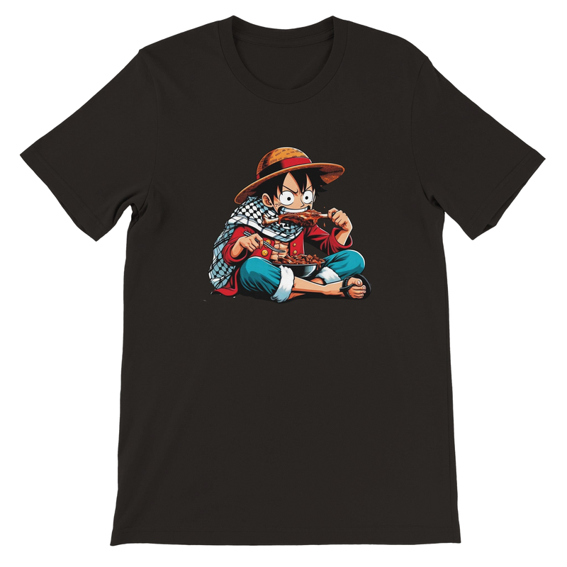 Luffy Eating Unisex Crewneck T-shirt