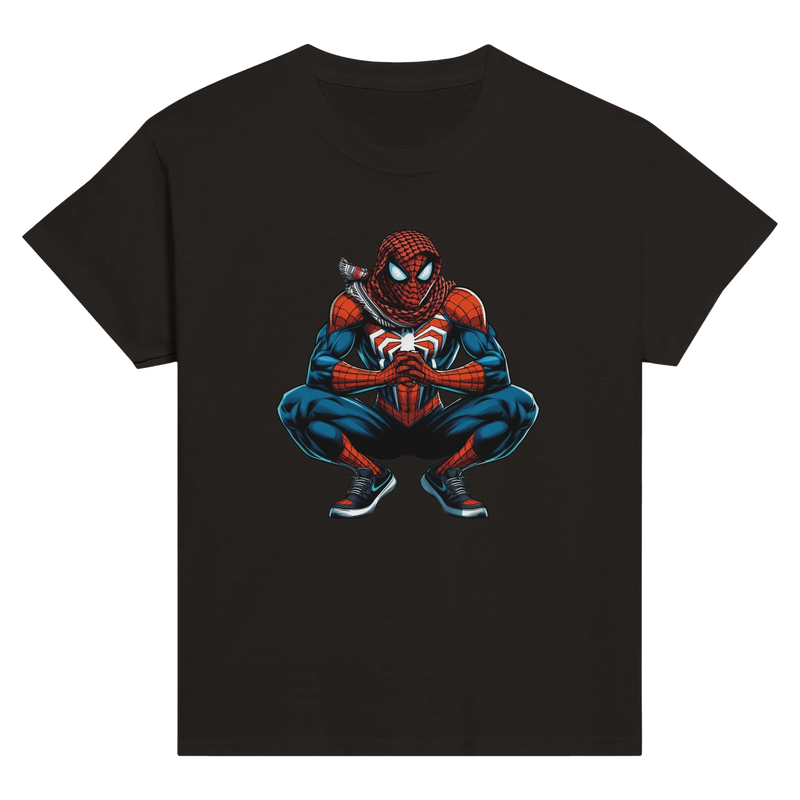 Spiderman Keffiyeh Suit Kids Crewneck T-shirt