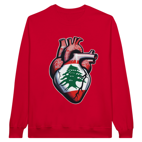 Lebanon Heart Unisex Sweatshirt