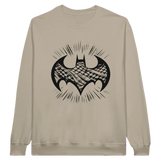 Batman Symbol W/Keffiyeh Crewneck Sweatshirt