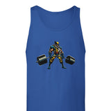 Wolverine W/Keffiyeh Deadlifting Unisex Tank Top